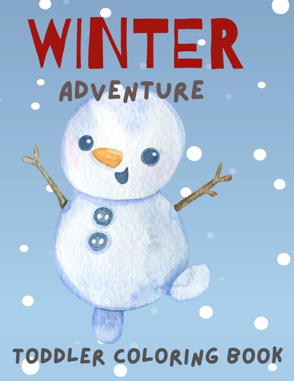 Winter Adventures Coloring Book