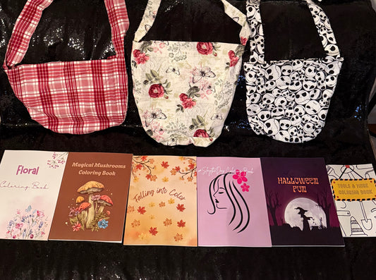 Creative Carry Set: Bag + Coloring Book