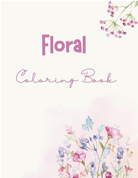 Floral Coloring Book